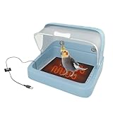 Nistkasten mit 3 Temperaturheizkissen - Nistkasten und Vögel | Nistkasten für Papageien, Küken von a