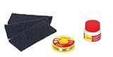 ROTHENBERGER Industrial 5-teiliges Weichlötset inkl. 3 x Reinigungsvlies, 1 x Flussmittelpaste, 1 x Fittingslot - 45227