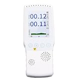Atomstrahlungsdetektor, LCD-Display, Geigerzähler, Industriehaus, Röntgentester, Beta und Gamma, mit Alarm, Weiß