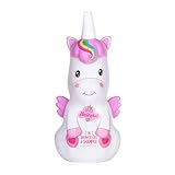 Accentra 2in1 Duschgel LITTLE UNICORN für Körper & Haare - Pflegedusche & Shampoo in dekorativer Einhornflasche, Duschgel in Einhorn-Design, 400ml, Duft: Vanille, Geschenkidee für Kinder und Mädchen