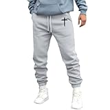 Generisch Herren Sweathose Lang, Herren Sporthose Slim Fit, Jogginghose 3D Gedruckt Trainingshose Mit Bündchen Freizeithose Leichter Arbeitshosen Lässig Stoffhose Outdoor Sportlich Schlupfhose