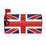 Magnetische Briefkastenabdeckung mit englischer Flagge, einzigartige Gartendekoration, passend zur Verbesserung Ihres Briefkastenstils