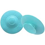 2 Stück Universal Abflussstopfen Silikon Badewannenstopfen Stopper Silikon Badewannenstopfen Wannenstopfen für Küchenspülen, Badezimmer und Wäschereien
