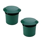 ZYMIADOU 2er Set Schnecken- und Schneckenfalle zum Schutz von Blumen und Gemüse, wiederverwendbare Schneckenfänger, Schneckenhaus, Schneckensteuerung für Gärten