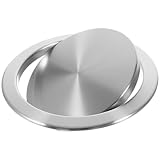 UKCOCO Versenkter Mülldeckel, integrierte Klappe, versenkte Mülltülle, Mülltonnendeckel, automatische Thekenklappe