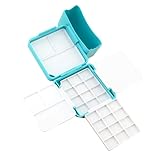 Leere Aquarell-Farbpaletten für Reisen, mit Zeichenzubehör, Malkasten, Farbpalette für Künstler, Maler