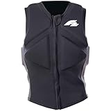 F2 Herren Prallschutz Weste Kite & Surf Weste L Schwarz 2024/25