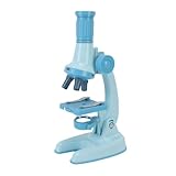 WOHPNLE Kids Microscope Science Kit, 1200X Anfänger -Mikroskop für Kinder mit Experimentzubehör Bildungswissenschafts -Kit und Microskopexperiment Spielzeug