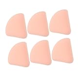 CLISPEED 6 Stück Teiliges Kleines Make Up Schwämmchen Weich Dreieckig Dual Use Puderquaste für Foundation Kompakt Wiederverwendbar für Hauttypen und Nahtloses Finish