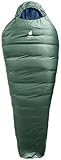 deuter Orbit 0° EL - Extra Long Kunstfaserschlafsack 2023, Right Zip, ivy-ink