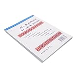 PLAFOPE Multifunktionales Kleines Rechnungbuch für Bestell und Empfangsverwaltung Geeignet für Restaurants Einzelhandel und Außenhandel Kompaktes Format für Präzise und Übersichtliche