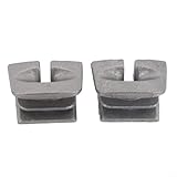 Metall Trimmerkopf Ösenhülse für C 36-2, C 46-2, C 56-2, 30-2 - Heavy Duty Motorsense für Ersatzteile, Kopf Ersatz, Gartentrimmer Zubehör (2PCS)