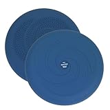 Fitness-Freund Balance-Kissen für Rückentraining, Koordination, Ballsitzkissen, ready to use 33 cm (blau)