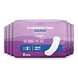 by Amazon Inkontinenzeinlagen Extra Plus, Unparfümiert, 48 Stück (6 Packungen à 8 Stück), (Zuvor eine Marke von Amazon Basic Care, Die Verpackung kann Abweichen)