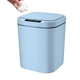 Tyinerc Berührungsloser Mülleimer, automatischer Mülleimer | Rechteckige berührungslose Mülltonnen,15L wiederverwendbarer Abfalleimer, intelligenter Mülleimer für Wohnzimmer, Küche, Badezimmer,