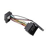 Aumotop Auto 5.0 AUX Audio Adapter mit Mikrofon für E60 E63 E64 E65 E66 E87, Stabile Datenübertragung, Passend für 5er und 6er