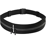 MOCOCITO Laufgürtel für Handy, Lauftasche, Hüfttasche für Jogging, Sport Jogging Gürtel, Running Belt, Fitnessgürtel, Handytasche, Geeignet für Mobiltelefone verschiedener Modelle und Größen(Schwarz)