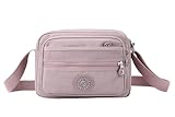 FAVORTALK Schultertasche Damen Handtasche Klein Umhängetasche Schultertasche Crossbody mit Verstellbarem Mädchen Reisen,DJB01508