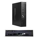 Sunmeit Mini-ITX HTPC für Case Box Chassis Monitoring Server Chassis Industrial Control Computer USB Audio Ports Enclosure