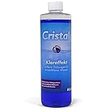 Cristal Klareffekt Trübungsentferner für alle Filterarten - Der Klarmacher für kristallklares Poolwasser - Sofortige Verbesserung der Filtration - Einfache Anwendung - Wirkt gegen trübes Wasser