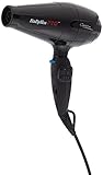 Babyliss Pro BAB6510IE Caruso Haartrockner mit Ionen-Technologie, schwarz, Black