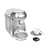 Theo Klein 9231 Bosch Tassimo Happy Kaffeemaschine I Mit Sound, Wassereinfüllmöglichkeit und Wasserdurchlauffunktion I Maße: 20 cm x 16 cm x 20 cm I Spielzeug für Kinder ab 3 Jahren