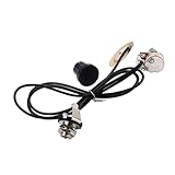 Vaguelly 1 Satz Pickup-Wandler für Gitarren Tuner Ton akustisch Verstärker Bass Instrument acoustic guitar akkustikgitarre Gitarren-Pickup guitar acoustic ukulele amplifier verstaerker