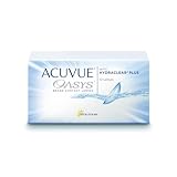 ACUVUE OASYS 2-Wochen-Kontaktlinsen für Tag und Nacht mit -1,25 dpt und BC 8.4 – UV Schutz, Austrocknungsschutz und extrem Hohes Tragegefühl – 12 Linsen