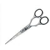 Kiepe 2233 Studio Techno Professionelle Friseurschere mit Relax Ergonomic Design, Mikroverzahnten Klingen, Breite Präzisionsklingen aus Carbon-Chromo Edelstahl, 6 Zoll