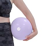 RYTMAT Gymnastikball Klein 25cm Anti-Rutsch Pilates Ball Anti-Burst Weicher Yoga Ball für Physiotherapie Gymnastik Core-Training mit Inhalationsrohr