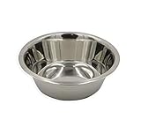 Aimé | Hundenapf und wassernapf hund | Hundenapf Edelstahl | Widerstandsfähig für Wasser und Futter, leicht zu reinigen | Durchmesser 24,5 cm | Kapazität 2,8 L | Futternapf Hund für große Hunde