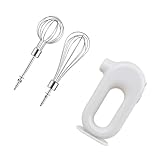 OUNONA Wiederaufladbarer Handmixer Elektrischer Rührgerät für Kuchen und Kochen USB Ladekabel Kompakt und Tragbar für Schlagsahne und Eiermixen