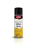Caramba Performance Silikon Spray, Gleitspray zum Pflegen und Schützen, Schmieröl für Kunststoff, Gummi und Metall, Farblos und Geruchsarm, 300 ml