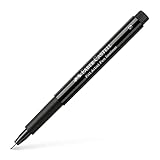 FABER-CASTELL 167199 - Tuschestift Pitt artist pen, Strichstärke S, Farbe 199, schwarz