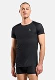 Odlo Unterhemd Herren Kurzarm Active F-Dry Light I Funktionsshirt I Funktionsunterwäsche Kurzarm Sportunterhemd I Herren