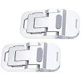 DOSERTY Computerständer aus Aluminiumlegierung mit rutschfester Unterseite verbessert das Belüftungsdesign für erweiterte Arbeit und Gaming. Laptophalter aus Aluminium für die Arbeit