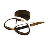 Deckenleuchte aus Acryl - Minimalistische Deckenmontage, Bettlampe LAMPAGGIO | DOPPELTE und multifunktionale 8 LED-Lampe für den Eingangsbereich des Studios