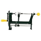 FIXOSHEE Multifunktionaler Multifunktionsschälmaschine Obst und Gemüseschäler mit Wellenschneider und Kernentferner Rostfreier Die Cast Legierung Sicherer Tischklemmenhalter für Schnelle