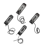 KieTeiiK 4pcs Flossen Splitterriegel Latch Board Surfen Surfen Clipers Ersatz Wasser Skiplatten Fischflossenschnalle Tragbare Surfbrettzubehör