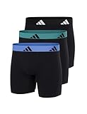 adidas Herren Boxer Brief (3PK) -Active Flex Cotton-Bequeme Unterwäsche Shorts/Pants, Assorted_4AM004, XXL