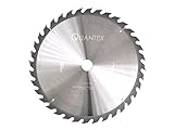 Kreissägeblatt Holz Ø 315mm x 30mm HM 36 Zähne - Diamantschliff - inkl. 4 Reduzierringen.