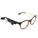 Breeshy Bluetooth Smart Glasses UV400 Kabellose Audio-Stereo-Sonnenbrille Headsets Musikbrille Unisex Hellbraun