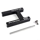 Yuanpgky Bremskraftverstärker-Schubstangen-Einstellwerkzeug mit Zylinderlängenmessgerät, magnetisches Innenkern-Design für sicheren Sitz, aus Aluminiumlegierung und Edelstahl 304