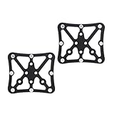 1 Paar Fahrradpedal-Plattform-Adapter für Rennräder, Aluminiumlegierung, Klickpedaladapter