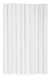 Interdruk - Crepe Paper Rolls for Kids, DIY and Decorations - Pack of 10 Reels (50cm x 200cm, 28g/m2) - 01 White