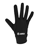JAKO Unisex Feldspielerhandschuhe Funktion, Schwarz, 8
