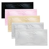 Amexo 5 Stück Trägerlos Mädchen Bralette Baumwolle Sport BH für Mädchen Full Cup Mädchen Bandeau Unterwäsche Trainings Bra mit Herausnehmbaren Pads Gepolstert Bandeau BH für 13-18 Jahre Teenager