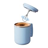 Rühr-Kaffeetasse | Wiederverwendbare magnetische Rühr-Kaffeetasse – 400 ml Rührbecher mit Griff, tragbare Rührkaffeetasse für Zuhause, Studio, Reisen
