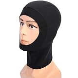 VIFER Tauchmütze 1mm/3mm Neopren Scuba Schnorcheln Neoprenanzug Hood Surf Divers Hat Tauchmütze(XL-1mm)