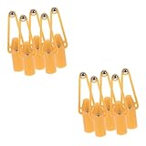 NUOBESTY 2 Sätze Beauty-tool Fugenauftragswerkzeug Fliesenkleber Versiegelungswerkzeug Werkzeug Zur Endbearbeitung Von Fliesenfugen Fassungswerkzeuge Zum Fliesen Metall Orange 5 Stück * 2